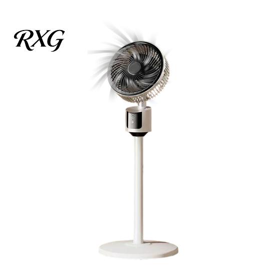 Stable Floor Fan Mini Fan, Portable USB Air Circulation for Home Office, 3 Cooling Speed Quiet Stand with 5m Airflow, Wide Angle Oscillating