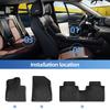 Left /Right Drive for Zeekr 7X 2024-2026 Car Floor Mats Cargo Backrest Liner Trunk Pad TPE 3D Foot Mat All Weather Accessories