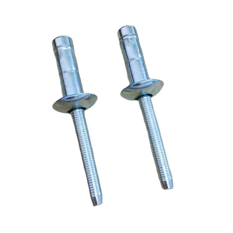 Gude Seahorse All-Iron, High-Strength Lok-Type Rivet with Round Head