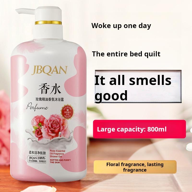 Rose essential oil fragrance shower gel 800ml 800ml