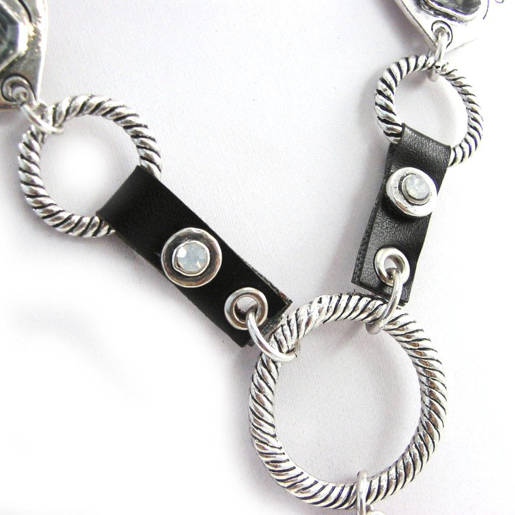 NOA [G5916] - Black 'Love' Designer Necklace