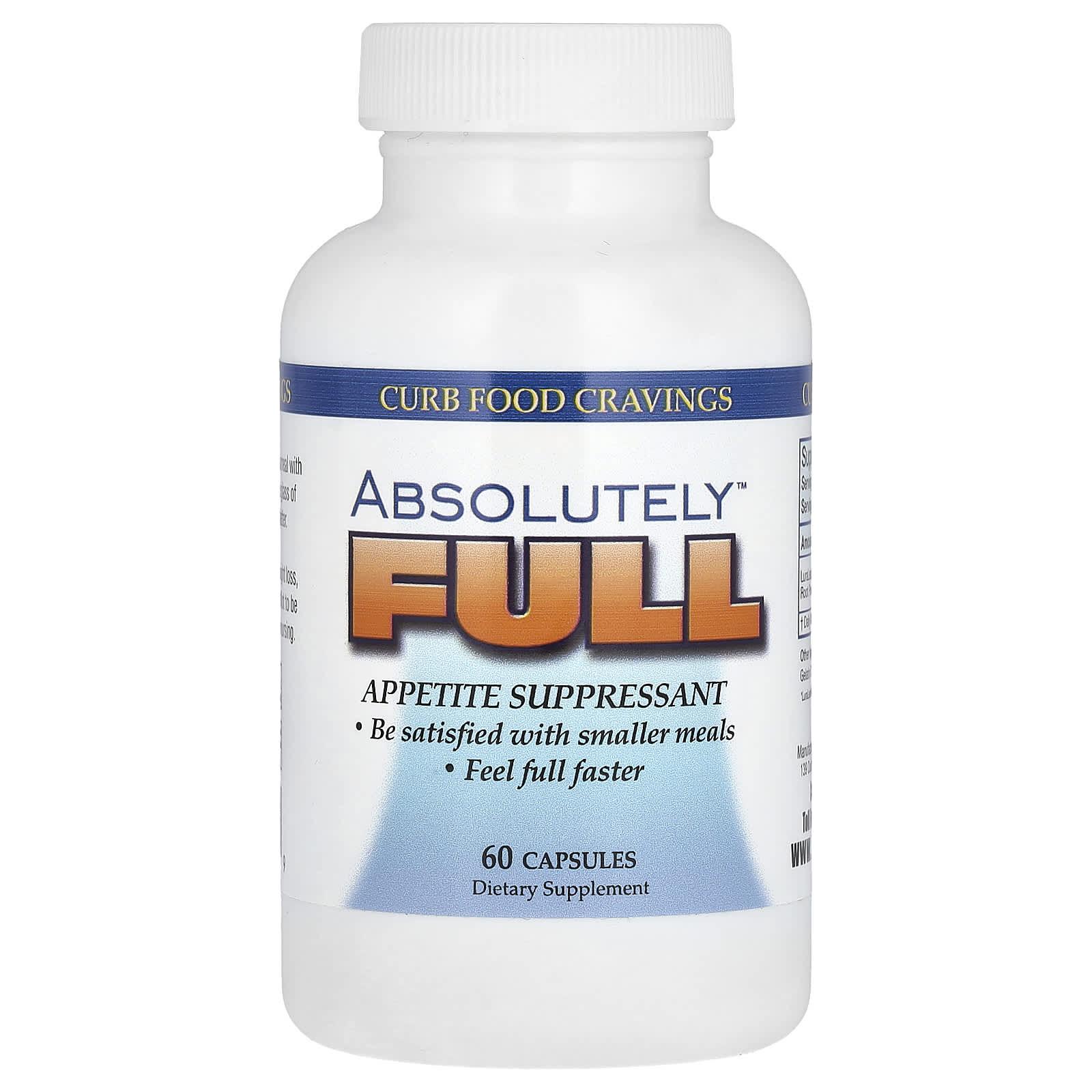 

Absolute Nutrition, Absolutely Full, 60 Capsules