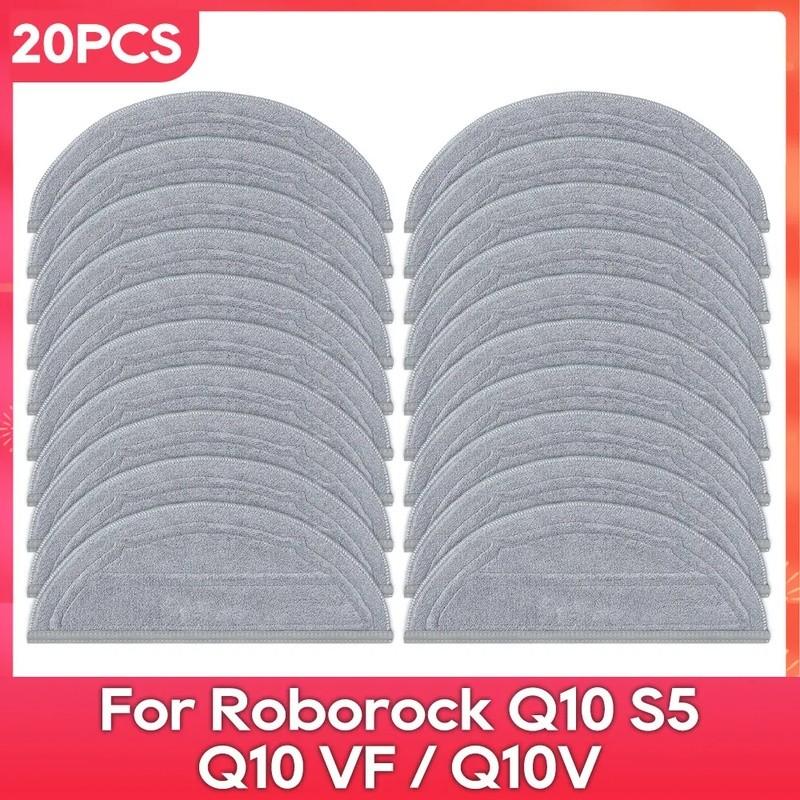 Suitable for Roborock Q10 S5 / Q10 VF / Q10V Robot Vacuum Cleaner Accessories Main Side Brush Filter Mop Dust Bag Spare Parts