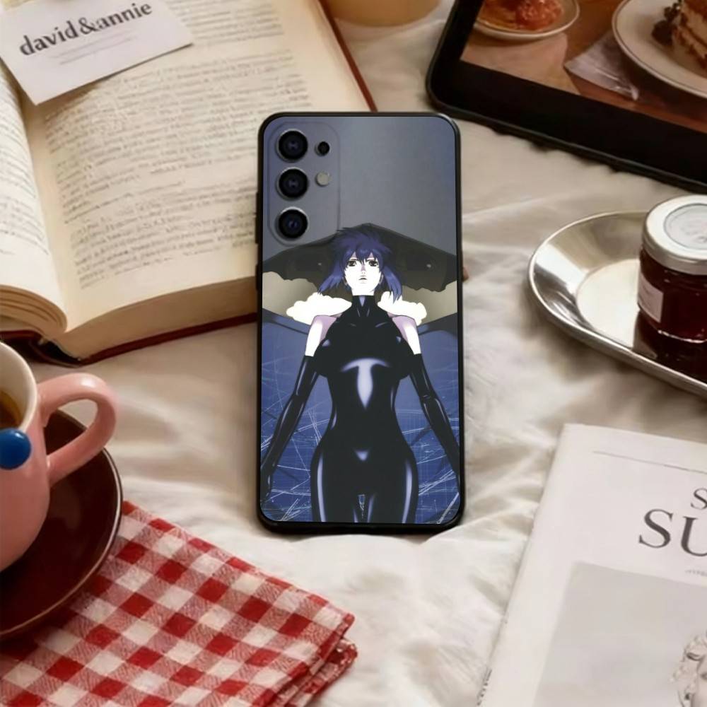 Ghost in the Shell Handyhülle Weich Schwarz Für Samsung S25,S24,S21,S22,S23,S30,Ultra,S20,Plus,Fe,Lite