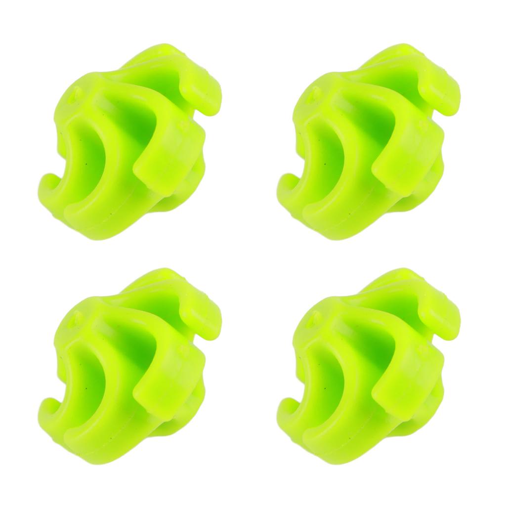 4Pcs Archery Bow String Stabilizer Rubber Recurve Compound Bow Bowstring Silencer Shock Dampener