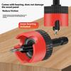 High Strength Steel Countersink Drill Tool For Adjustable Depth Countersinking In Woodworking Projects Smooth Bearing