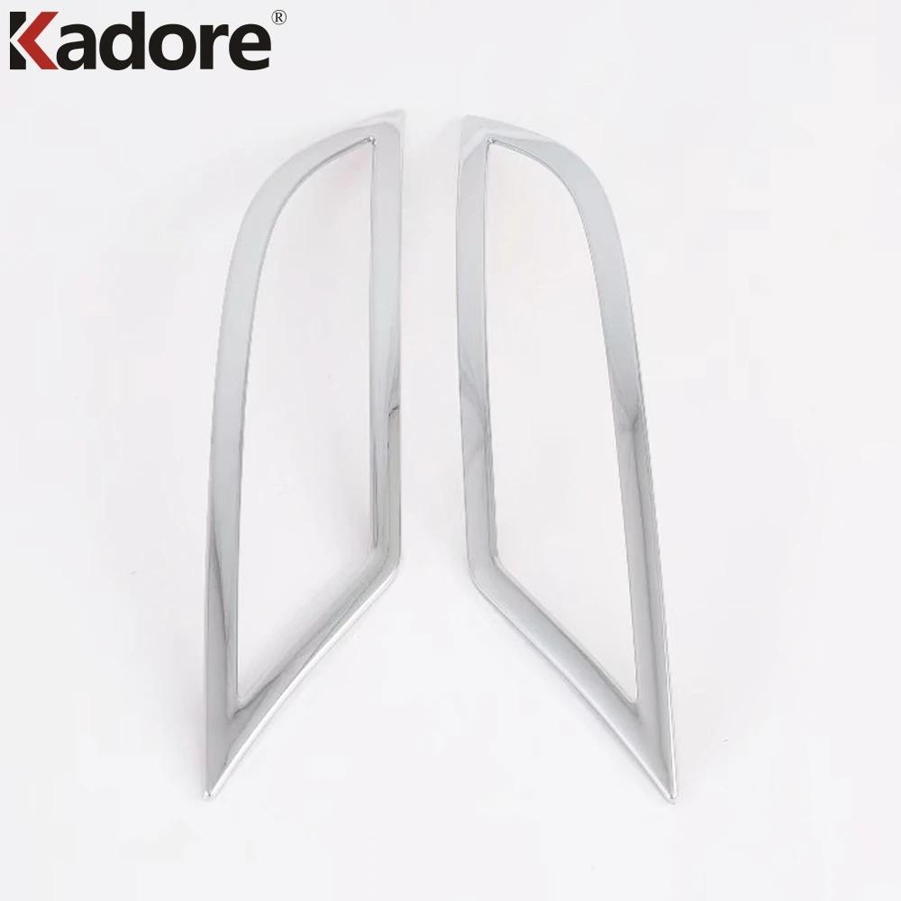 Rear Bumper Fog Light Lamp Cover Trim For Hyundai Cantus Creta ix25   Chrome Car Tail Foglight Bezel Trims Accessories ABS Chrome
