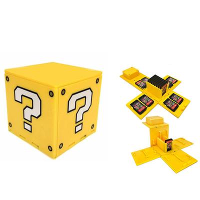 Skládací krabička na herní karty pro herní přepínače Design Magic Cube Velkokapacitní Silné úložné pouzdro Loaded