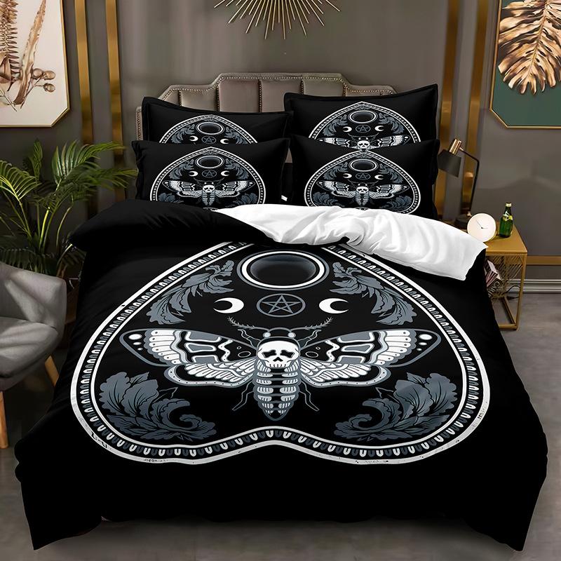 Fashion Technology Printing, 3D Digital Printing, Bedding, Duvet Covers, Pillowcases, Three-piece Sets