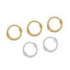 50pcs/lot Lace Connect Beads Frame Bead Ring DIY Handmade String Bead Hollow Loose Spacer Beads For Jewelry Accessories