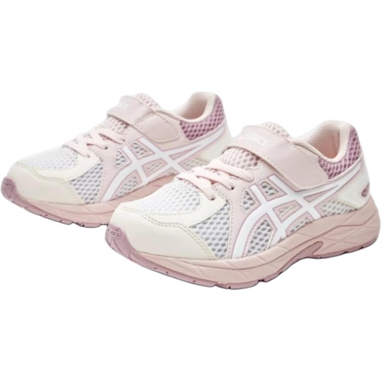 Asics Contend Jog Ps Moisture Wicking Outdoor Fitness Running Shoes Kids Running Shoes Light-Pink 1014A356-103