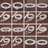 Waistband With Pearl Elegant Simple  Waist Chain  Ladies' Elastic Thin Pearl Waist Belt