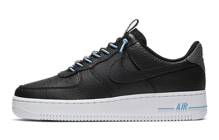 

Nike Air Force 1 Low 07 Lux Black Light Blue Women s 898889-015 35.5