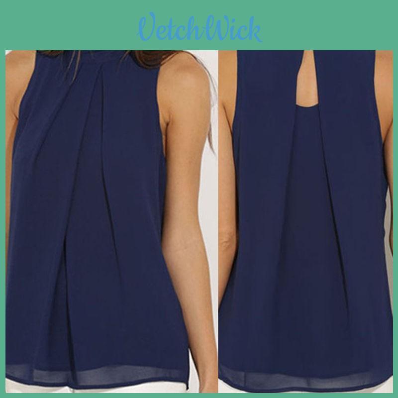 Elegante Blusa Estiva in Chiffon da Donna in 15 Splendidi Colori e 6 Taglie