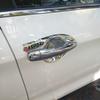 För Nissan Qashqai J11 2016 2017 2018 Krom Handtagsskydd/ABS Dörrskålsskydd Trim Bilstyling