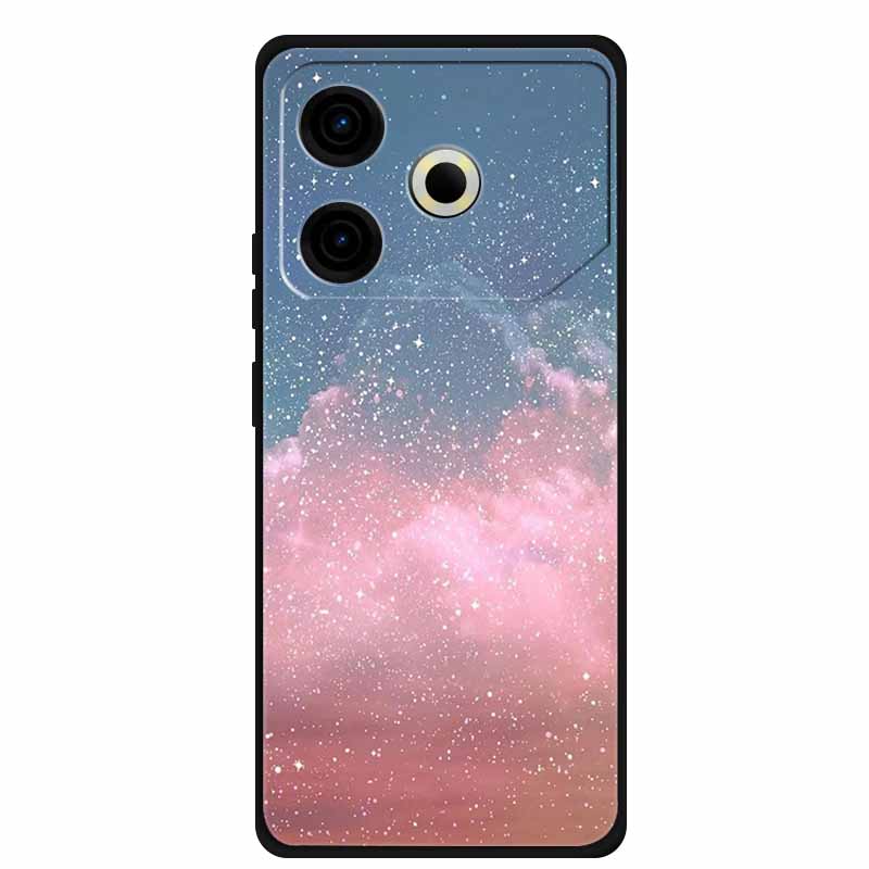 Phone Case For Tecno Pova6 Neo TPU Back Coque for Pova 6 Neo Marble Colour Soft Cover Protective Funda Luxury Silicone Shell