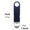Apribottiglie Piatto in Acciaio Inossidabile Robusto, Apribottiglie per Birra, Apribottiglie Rapidi per Cucina, Bar, Accessori per Bar