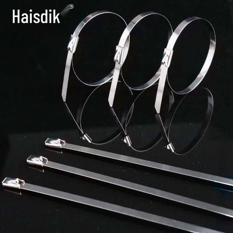 Haise Dike HKL-173 304 Stainless Steel Self-Locking Cable Ties