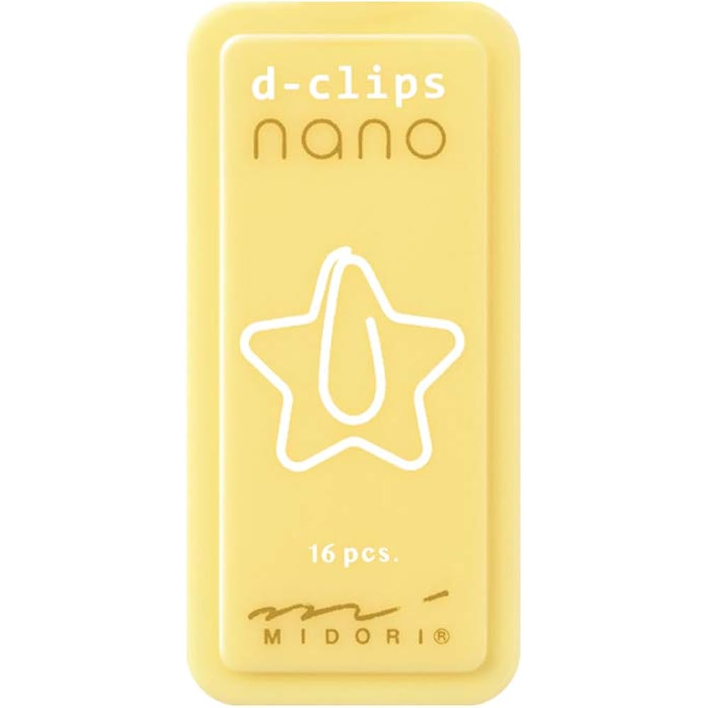 Midori clip D clip nano star pattern 43384006