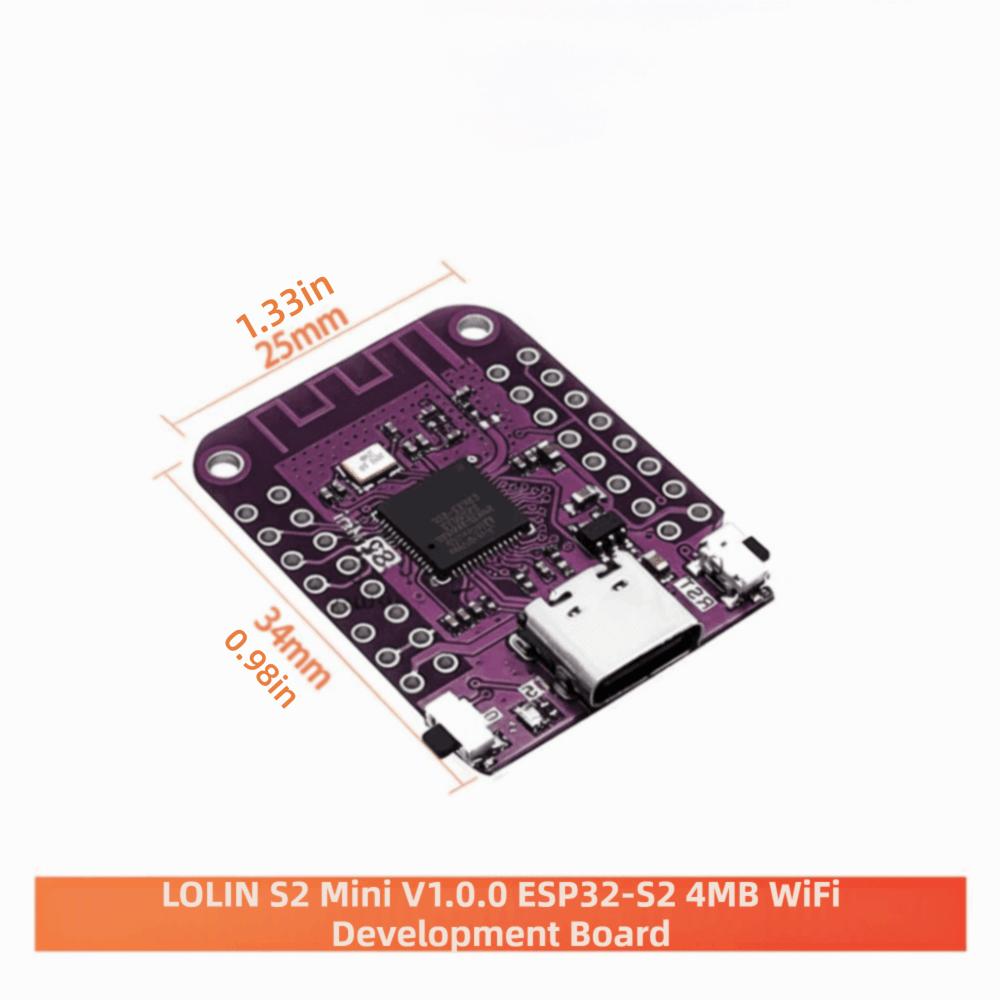 Compatible MB FLASH ESP32 S2 Min 2MB PSRAM MicroPython Compatible WIFI IOT Board WIFI Board Embedded Systems