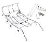 Center Carrier Kit for Honda Super Cub and Cross Cub Black Aftermarket 50/110 50/110, Painted, (Silver Plated)