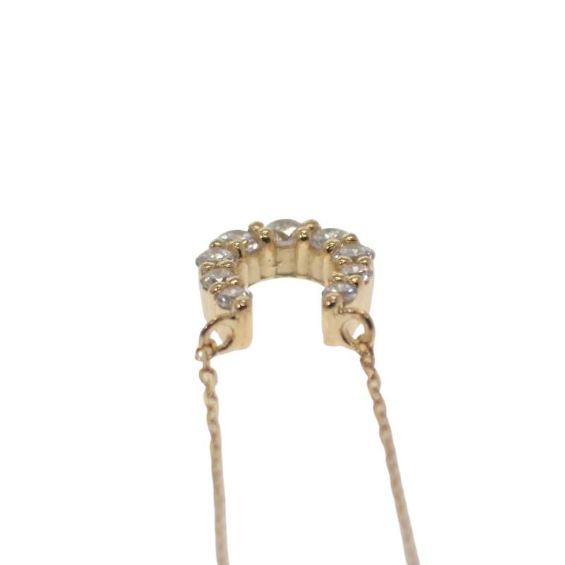 4℃  111721123007 M Necklace K18 Yellow Gold Women