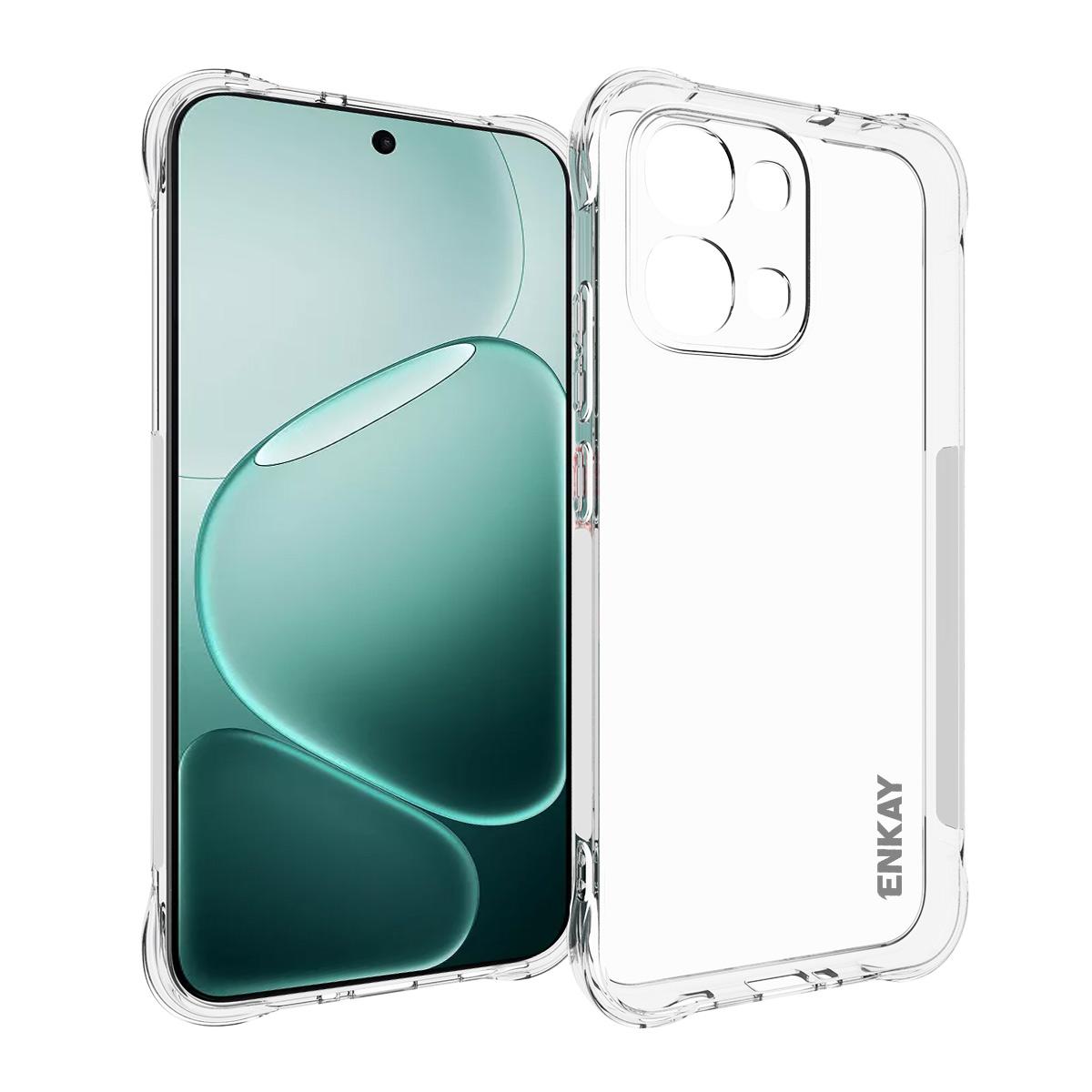 

For Oppo A6 Pro 5G/Oppo A6 Pro 4G/Oppo F31 5G Clear Phone Case ENKAY HAT PRINCE Shockproof Anti-slip TPU Cover