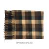 Christmas Long Plaids Blanket 160x30cm Oversized Winter Fall Warm Scarf Big Tartan Scarves Wrap Shawl Classical Tassels