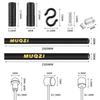 MUQZI Cable Kit Bike Shifter Line Brake Cable Housing
