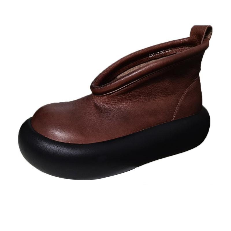 Fashion Flats Platform Women Ankle Boots Fashion Designer Shoes Casual Woman Sport Boots Winter 2025 New Dress Cozy Chelsea Botas Mujer