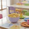 304 Stainless Steel Candy-Colored Kids Rice Bowl Heat-Resistant Soup Bowl  School Canteen