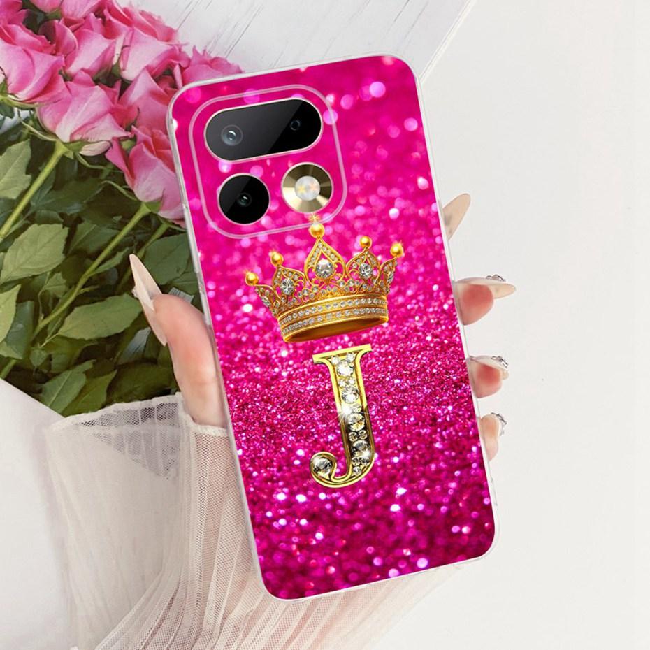 Fashion Letter Phone Case For Realme 16 Pro+ / Realme16 Pro 5G Clear TPU Back Cover For Realme 16Pro Plus Soft Silicone Cases