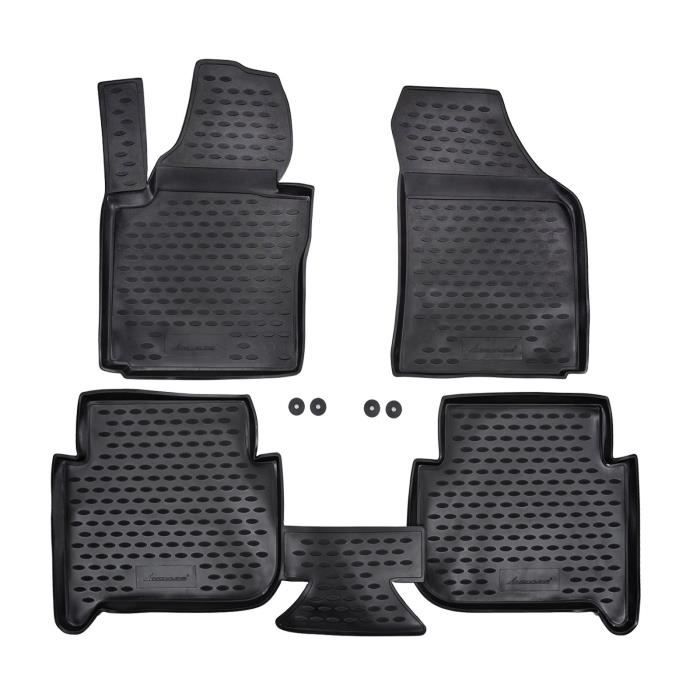 J&J AUTOMOTIVE | Exclusive 3D Rubber Floor Mats For Volkswagen Touran 1 2003-2015