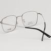 [Bally] Eyeglass Frames BY5039D 005 Lightweight Square Metal Frames