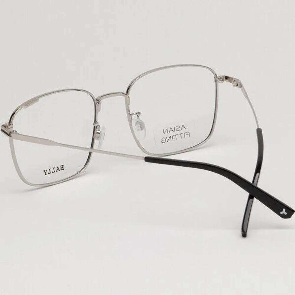 [Bally] Eyeglass Frames BY5039D 005 Lightweight Square Metal Frames