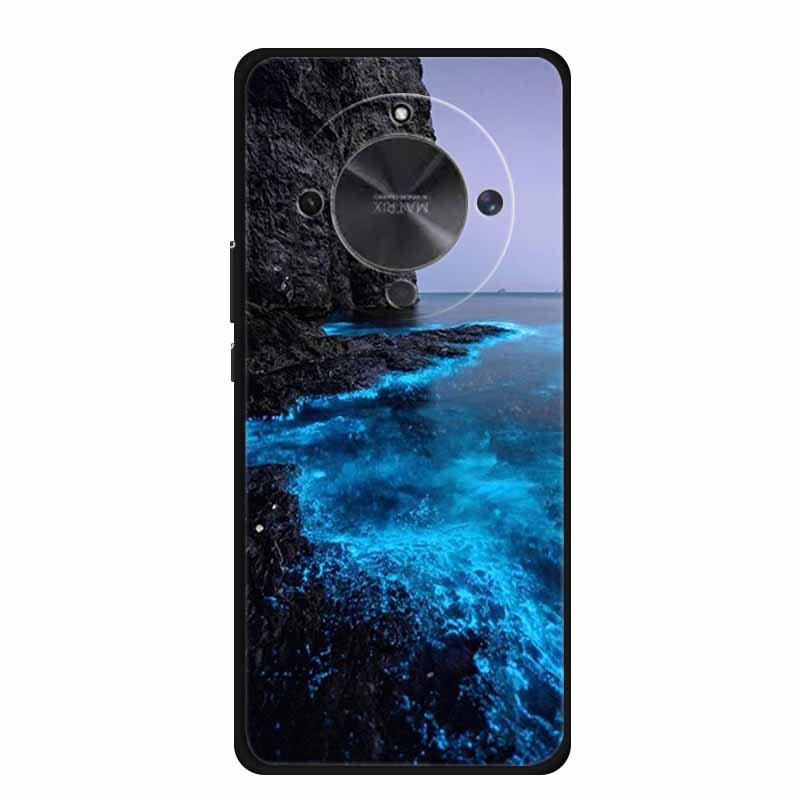 For Honor X70 5G Case X 70 Coque Black Silicone TPU Soft Back Cover Case For Honor X70 MTN-AN00 Phone Case HonorX70 6.79" Funda