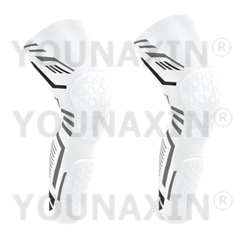 

1 Пара Баскетбольних Наколінників Атлет Протиударний Захисний Одяг Футбол Біг Фітнес Тренування Біг Мотоцикл Велоспорт Спортивні Наколінники M