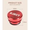 Cigarette Lighter Plug Cover,Aluminum Cigarette Lighter Plug,Car Accessories Button Decorative Plug,Fits Most with Standard 12 Car Boat with Volt