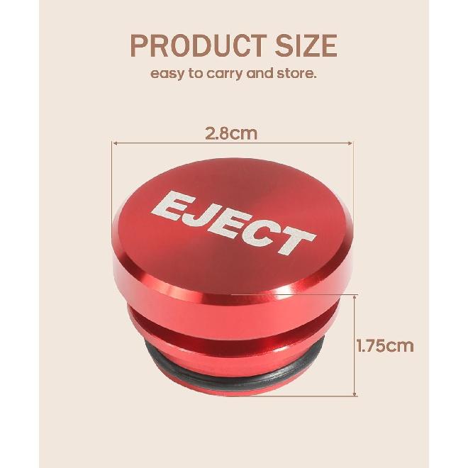 Cigarette Lighter Plug Cover,Aluminum Cigarette Lighter Plug,Car Accessories Button Decorative Plug,Fits Most with Standard 12 Car Boat with Volt