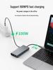 11-in-1 USB-C Expansion Dock for Laptops with USB 3.0 and Gigabit Connectivity