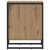 Nightstand Rustic Oak Design 39.5 x 30 x 50 cm Engineered Wood
