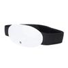 Lumbar Massager EMS Pulse Heating Waist Body Slimming Massage Belt Abdominal Massager White