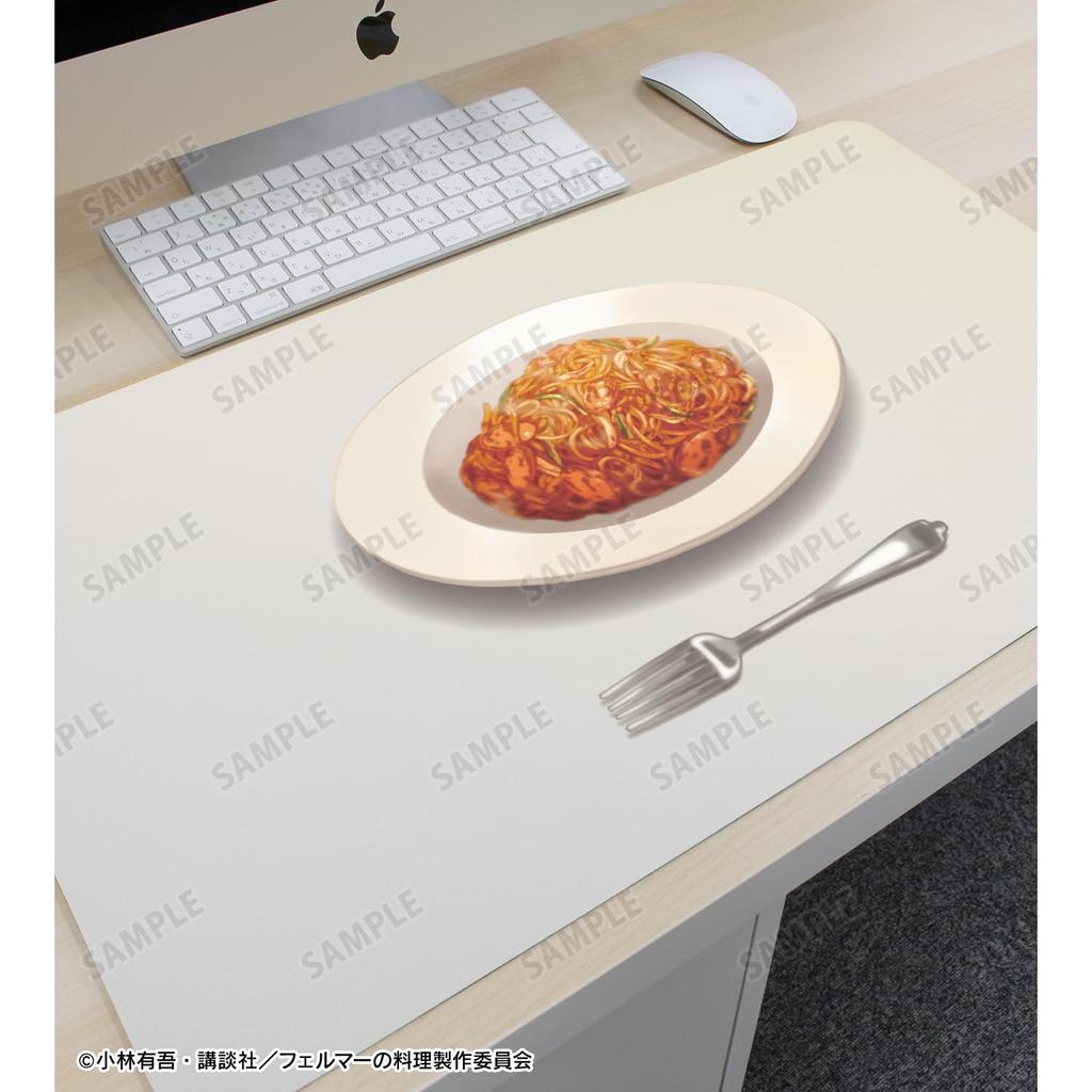 Takeshi Neapolitan Meal Desk Mat Fermat's Cooking Kitada's Multi-Purpose