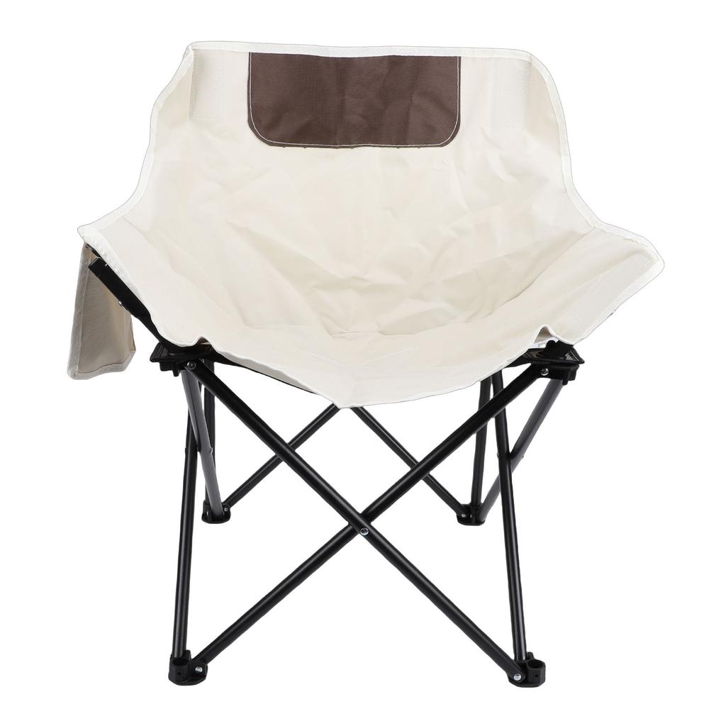 Folding Camping Chair Lightweight Compact Portable Outdoor Chair with Side Storage Bag for Picnic Fishing Beach Hiking