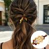 4Pcs Large Matte Vintage Hair Claws, Large Banana Hair Clips for Women, No Crease Banana Clips, Strong Hold, Non-Slip Ponytail Bun