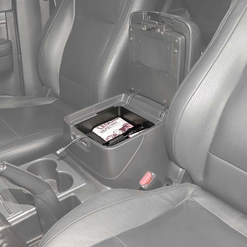 Fit For Mitsubishi PAJERO 2007-2021 Car Armrest Storage Box Organizer Container Stowing Tidying Accessories