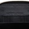 Gucci GG Micro Coin Purse 449896 Zip Around Outlet Black Sima Leather Unisex Used