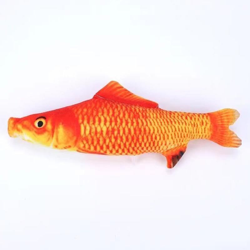 

Catnip Cat Fish Toy Pets Supplies designed for Cute Cat Toys Teeth Grinding up Interactive Simulation Fish Cat Mint Fidget Toy designed for Kitten