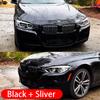 Griglia a Reni Anteriore Diamond Double Slat Racing Sport per BMW Serie 3 F30 F31 F35 2011-19 Accessori Auto