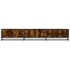 TV Cabinet Smoked Oak 240x35x41 cm Particleboard